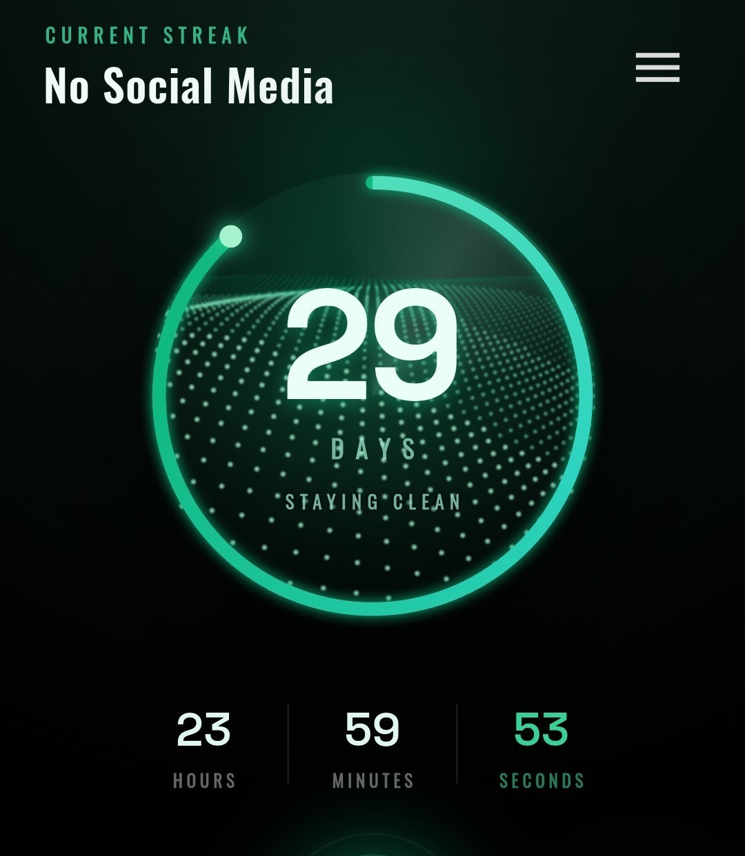 Resolve habit streak timer Android app preview
